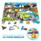 QUOKKA Wooden Kids Puzzles Ages 4-6 – 4 x 60 Piece Puzzles for Kids Ages 4-8 – Wood Toddler Games for 3-5 Year Olds – Cars Ships and Animals Toy for Boys and Girls